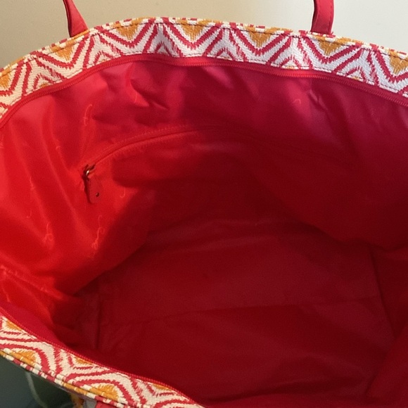 Vera Bradley Pink and Orange Floral Tote NWT - Picture 10 of 10